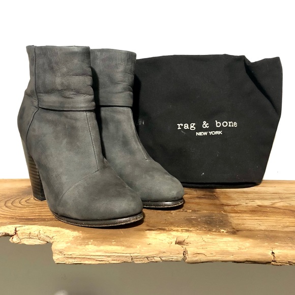 *Rag & Bone | Newbury SuedeHeeled Booties 6.5 - Picture 15 of 16